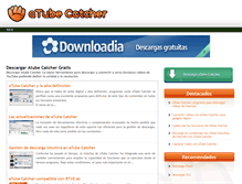 Tablet Screenshot of descargaratubecatcher.com